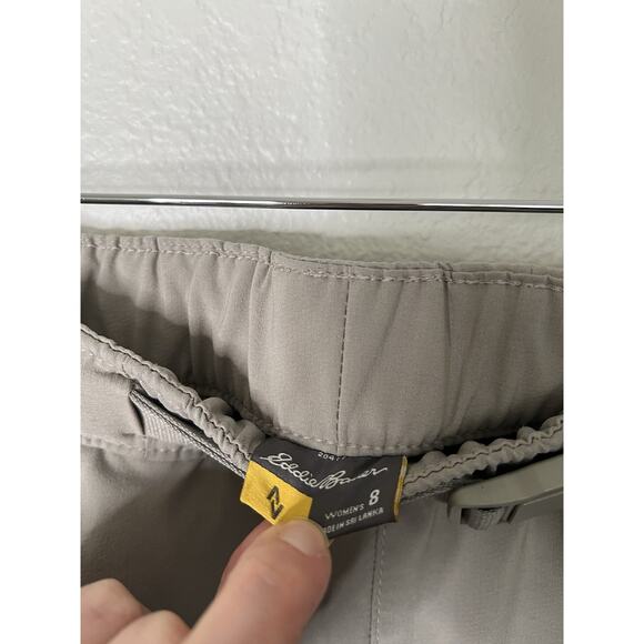 Eddie Bauer Travex ClimaTrail Tan Pant in Stone Women's Size 8 - Picture 2 of 4